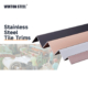 stainless steel profile tile trim,stainless steel tile trim for furniture,stainless steel u shaped tile edge trim
