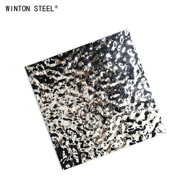 Mirror Water Ripple Stainless Steel Sheet - Winton Steel